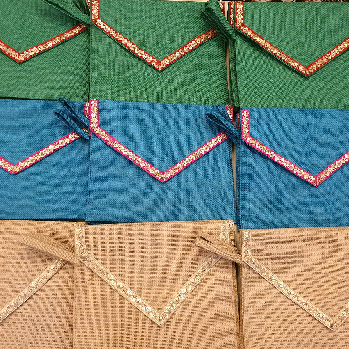 Jute Designer Folders - Ecohub Bags